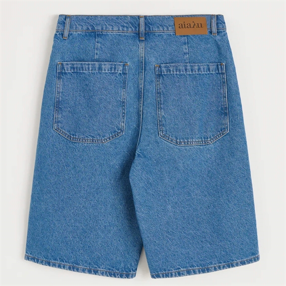 Aiayu Carlo Denim Shorts, Clear Blue 